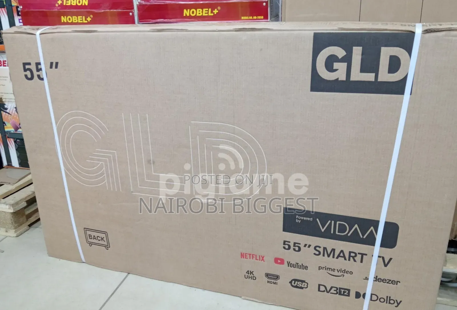 Gld 55" Vidaa Frameless Smart Television