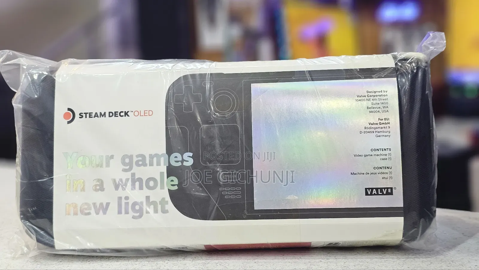 Steam Deck Oled Handheld Console 512gb
