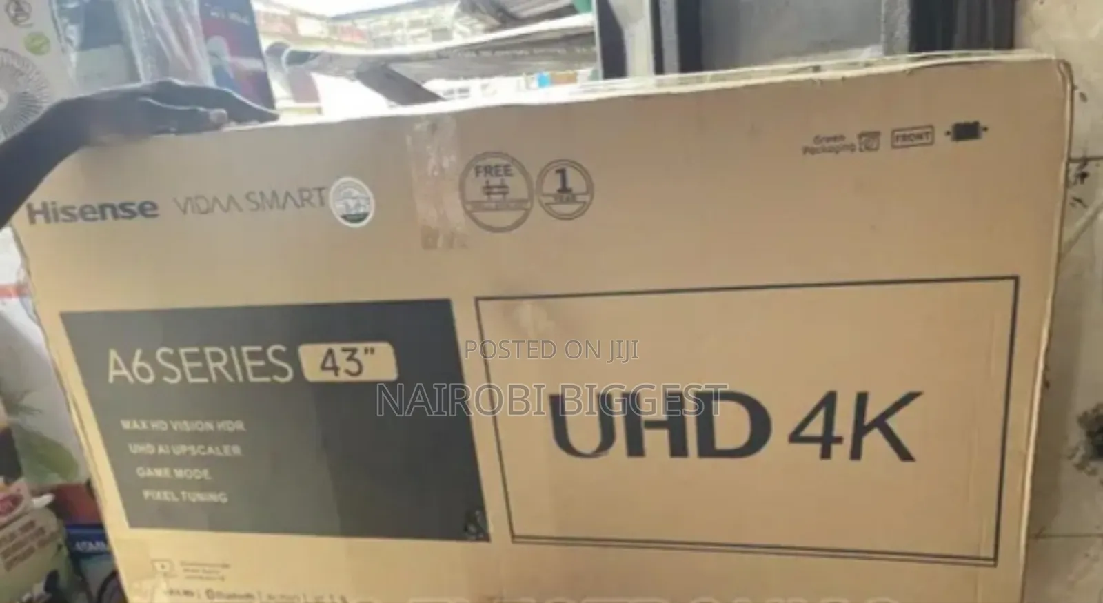 Hisense A6 43" Frameless Television