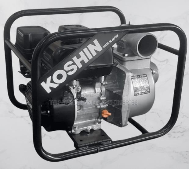 Koshin SEV-80E BAA-0 Black Water Pump 3 Inches Engine