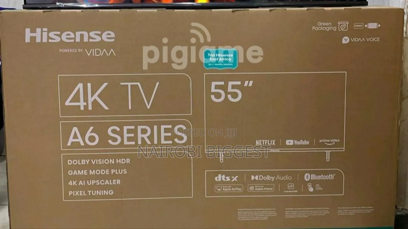 Hisense 55" Uhd Frameless Latest Television