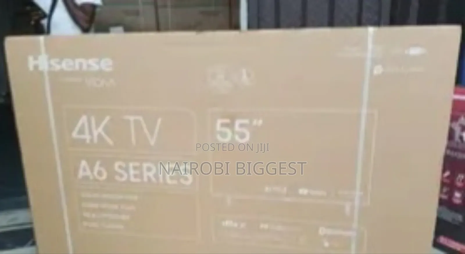 Hisense 55" Uhd Frameless Latest Television