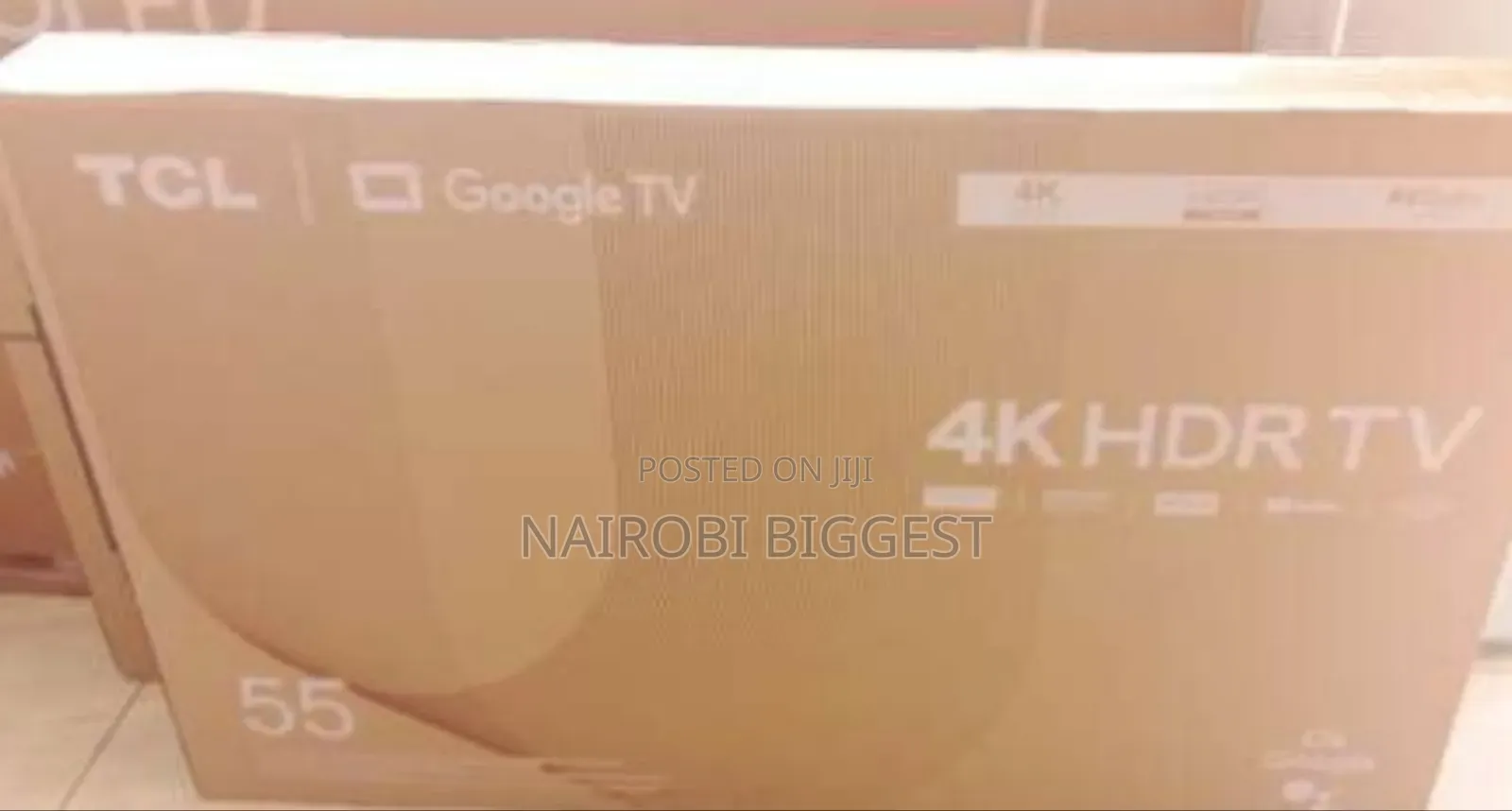 Tcl 55" Inches 4k Hdrt Frameless Tv