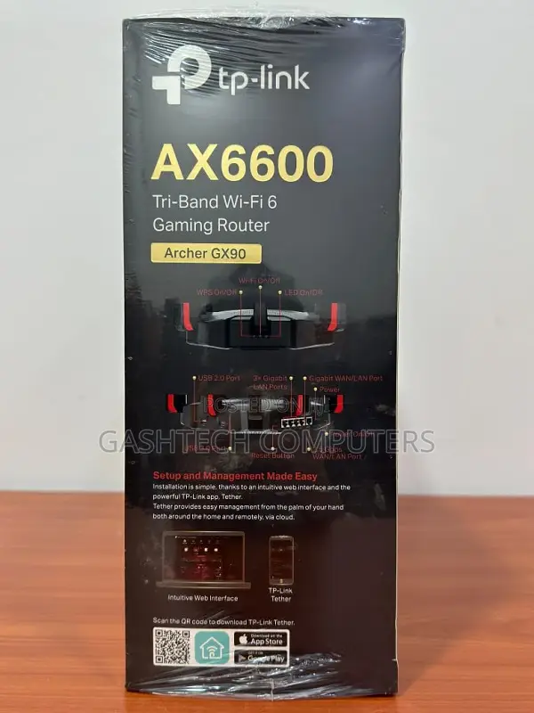 Tp-Link Gaming Router Tp-Link Ax6600 Wifi 6 *Tl-Archer Gx90