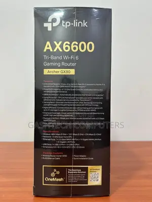 Tp-Link Gaming Router Tp-Link Ax6600 Wifi 6 *Tl-Archer Gx90