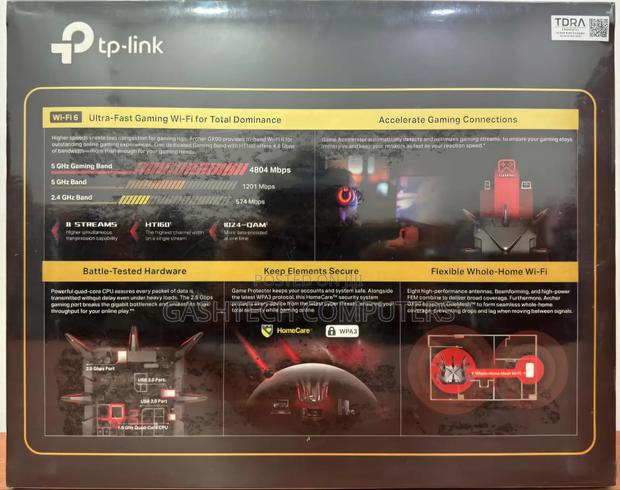Tp-Link Gaming Router AX6600 Archer GX90 WIFI 6 - main view