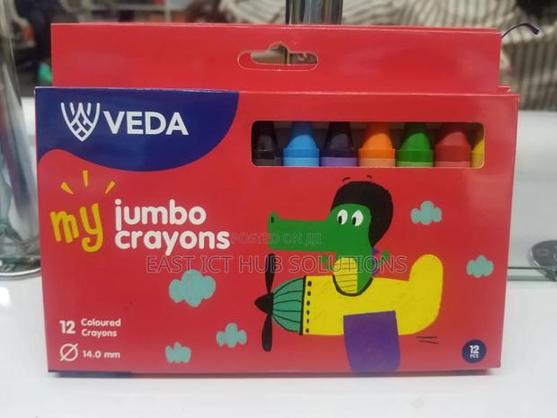Veda Jumbo Crayons Per Dozen - main view