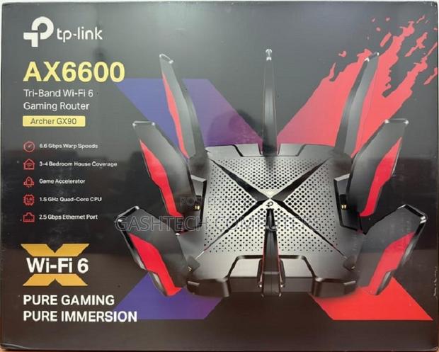 Tp-Link Ax6600 Wifi 6 *Tl-Archer Gx90 Ax6600