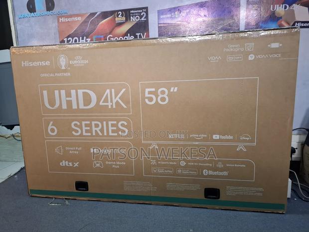 Hisense 58a6h Uhd Tv - main view