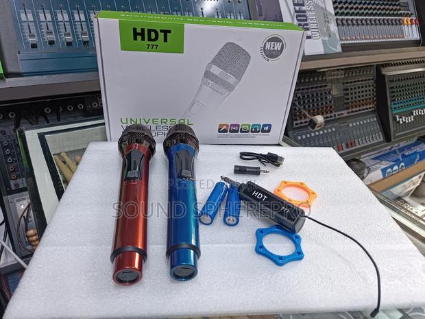 HDT 777 2 in 1 Wireless Microphone - main view