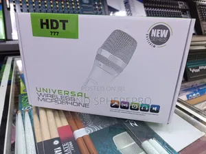 HDT 777 2 in 1 Wireless Microphone