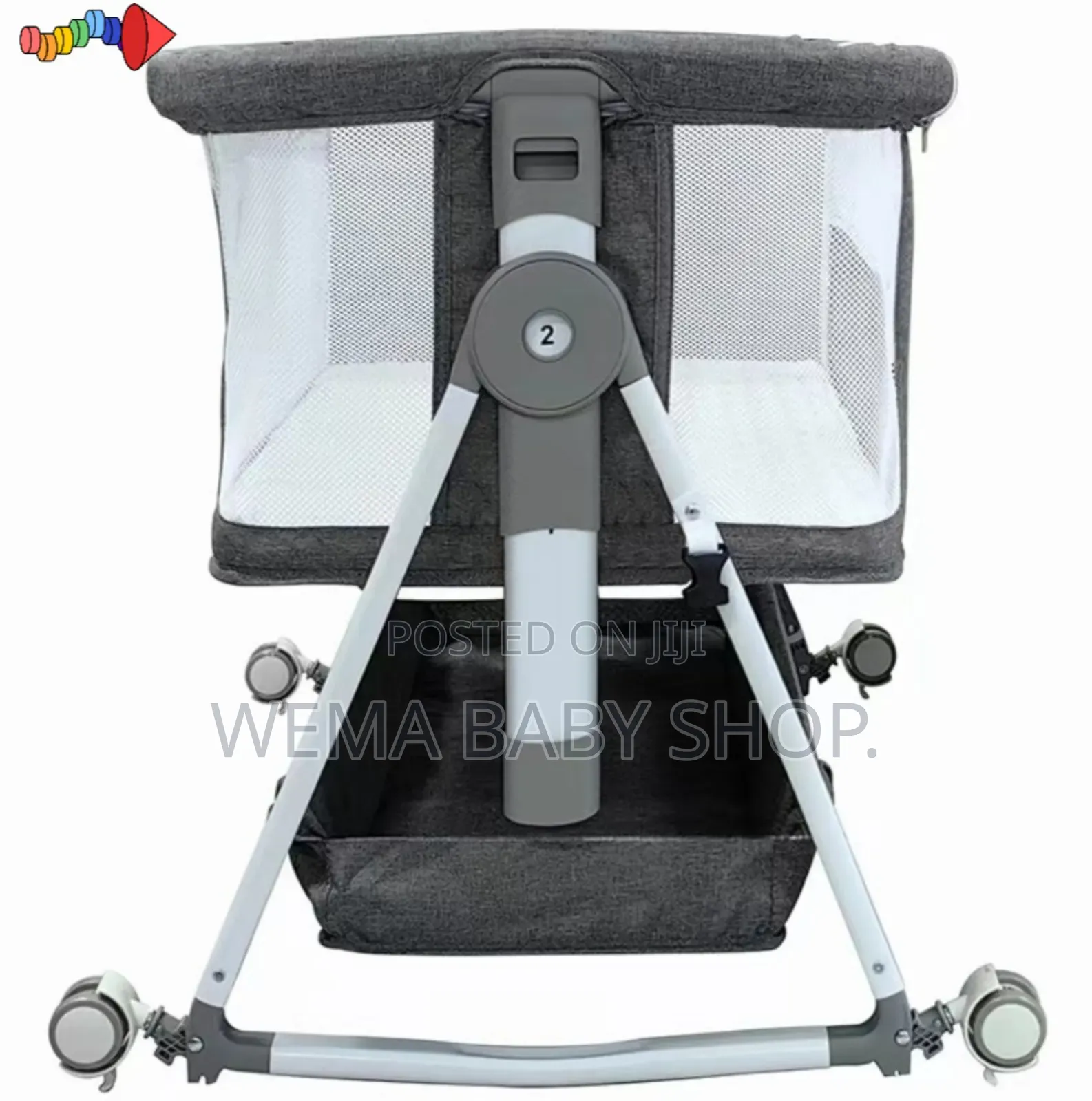 Baby Co Sleeper/Bedside Crib With Rocking System