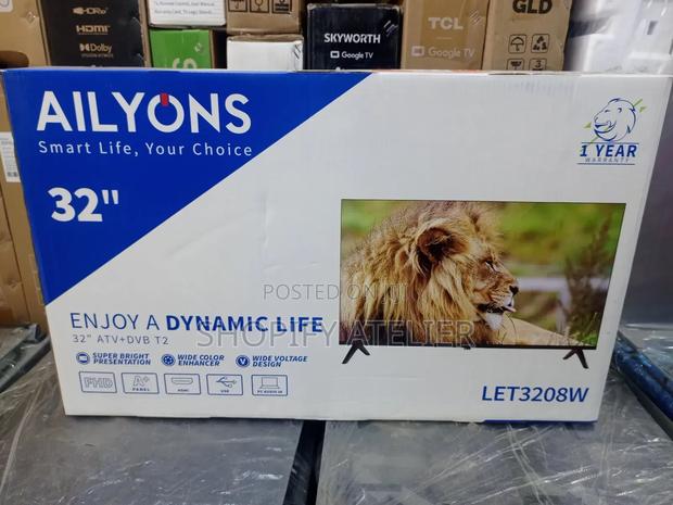 Ailyons 32" Smart Android Tv Frameless - main view