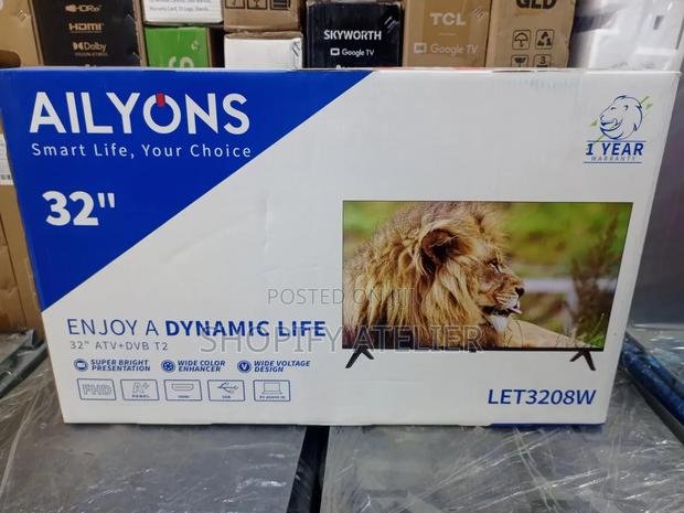 Ailyons 32" Smart Android Tv Frameless - thumbnail 2