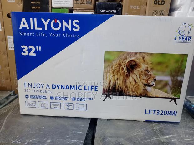 Ailyons 32" Smart Android Tv Frameless - thumbnail 3