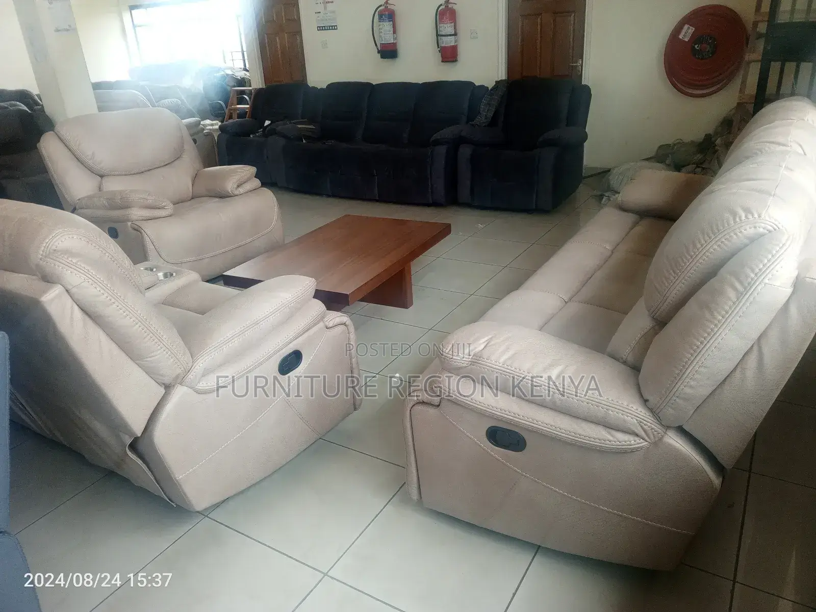 Seven Seater King Size Recliner Sofas