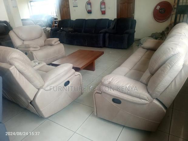 Seven Seater King Size Recliner Sofas - thumbnail 2