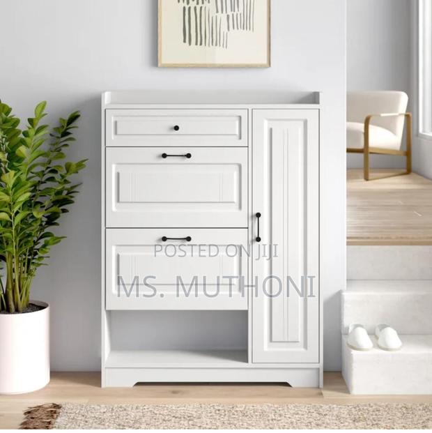 Entryway Flipping Shoe Cabinet - thumbnail 3