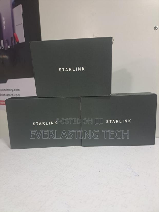 Starlink Ethernet Adapter for Wired External Network, Black - thumbnail 3
