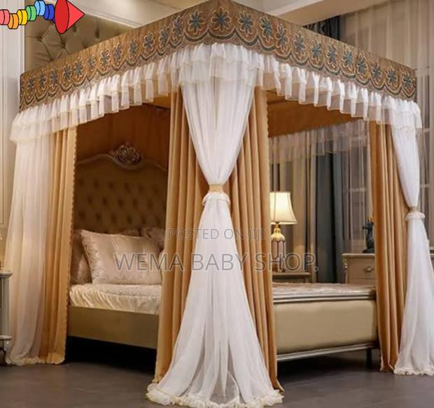 Quality Heavy Duty 4 Stand Decorative Mosquito Nets - main view