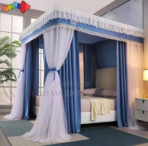 Quality Heavy Duty 4 Stand Decorative Mosquito Nets - thumbnail 2