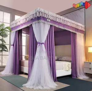 Quality Heavy Duty 4 Stand Decorative Mosquito Nets