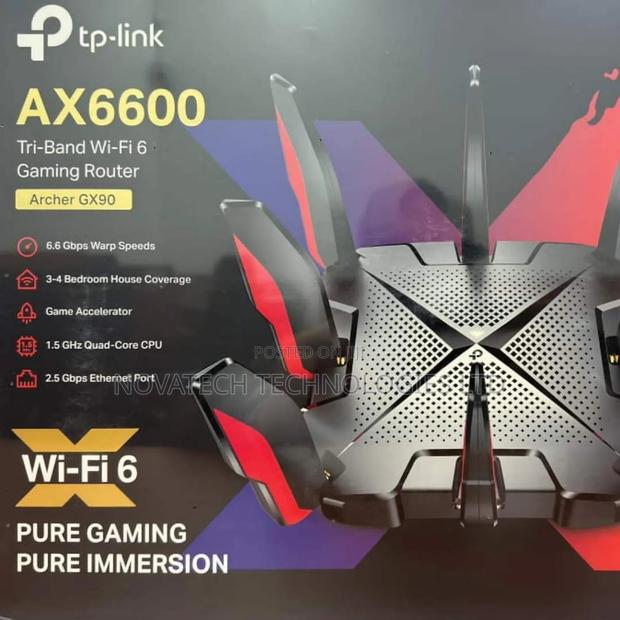 Tp Link Ax6600 Router Triband Wifi 6 Acher Gx90