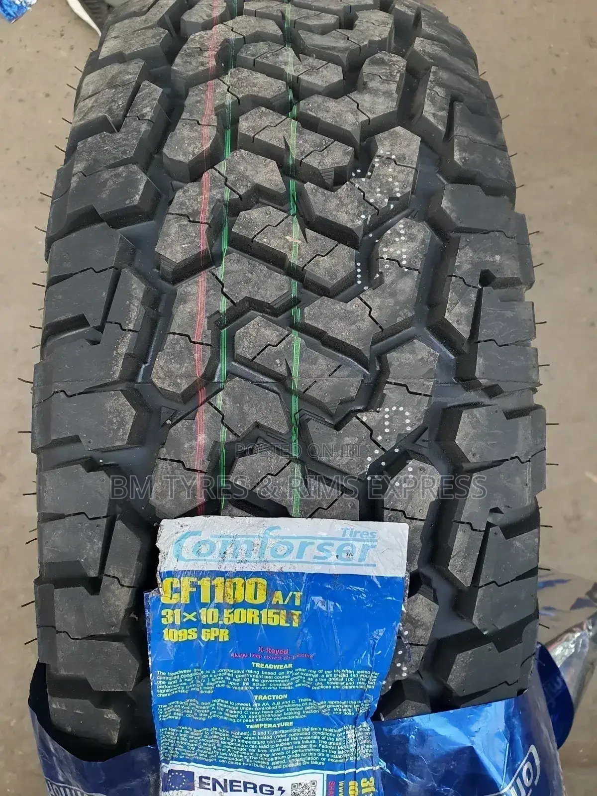31x10.50r15 Comforser (All Terrrain)