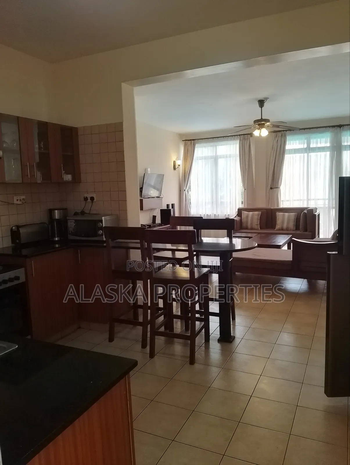 Furnished 3bdrm Apartment in Nyali Estate for rent