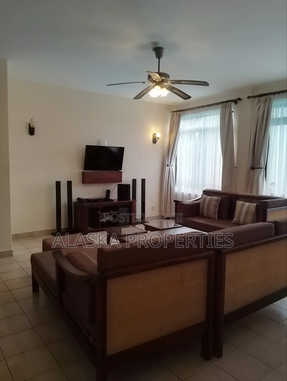 Furnished 3bdrm Apartment in Nyali Estate for rent