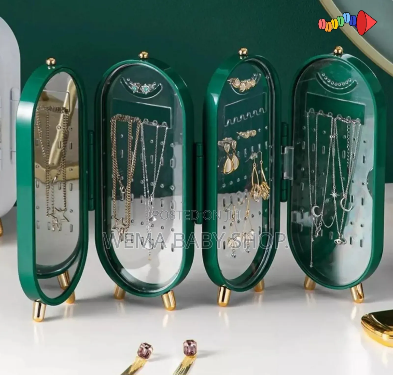 Foldable Unique Exquisite Vintage Retro Jewelry Display Rack