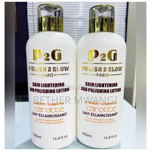Polish 2 Glow(P2G) Carotte Skin Lightening Lotion in Kenya