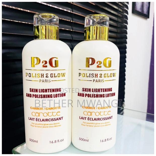 Polish 2 Glow(P2G) Carotte Skin Lightening Lotion in Kenya