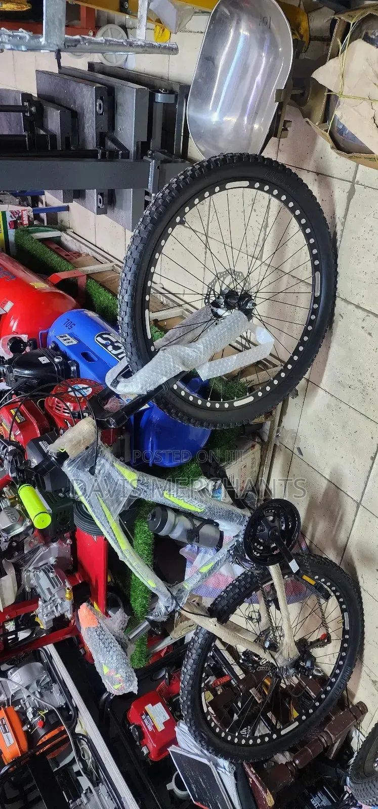 Sports Bike Size 27.5 With Gear and Strong Front Shocks