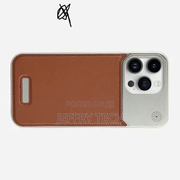 Flex Premium Metallic Leather Case 14 Pro Max