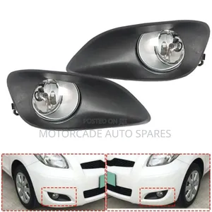 Toyota Belta Fog Lights and Covers Complete Set