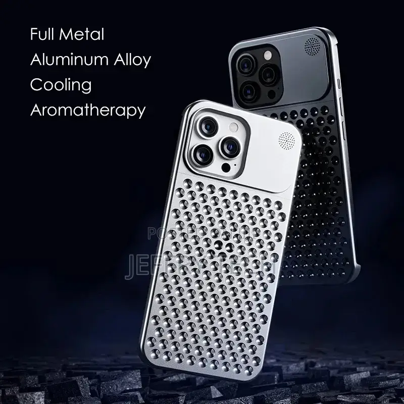 Metal Heat Dissipation Phone Case for iPhone 15 Pro Max