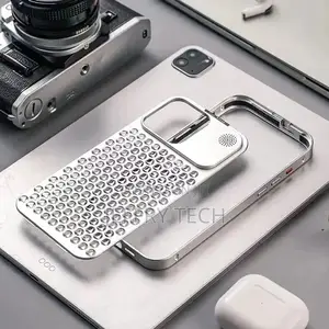 Metal Heat Dissipation Phone Case for iPhone 15 Pro Max
