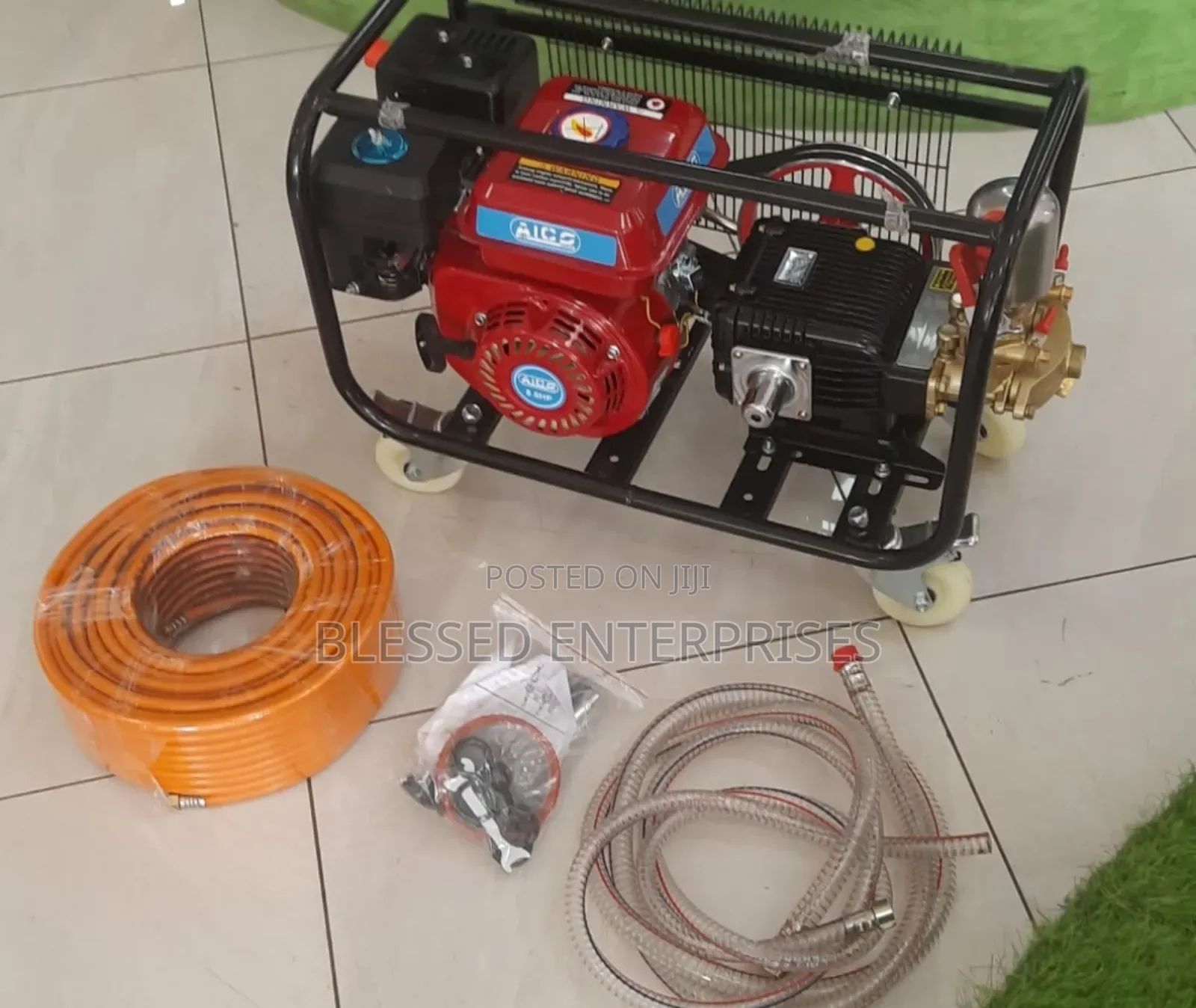 8hp Trolley Sprayer Machine/ Trolley Sprayer With 50m Pipe