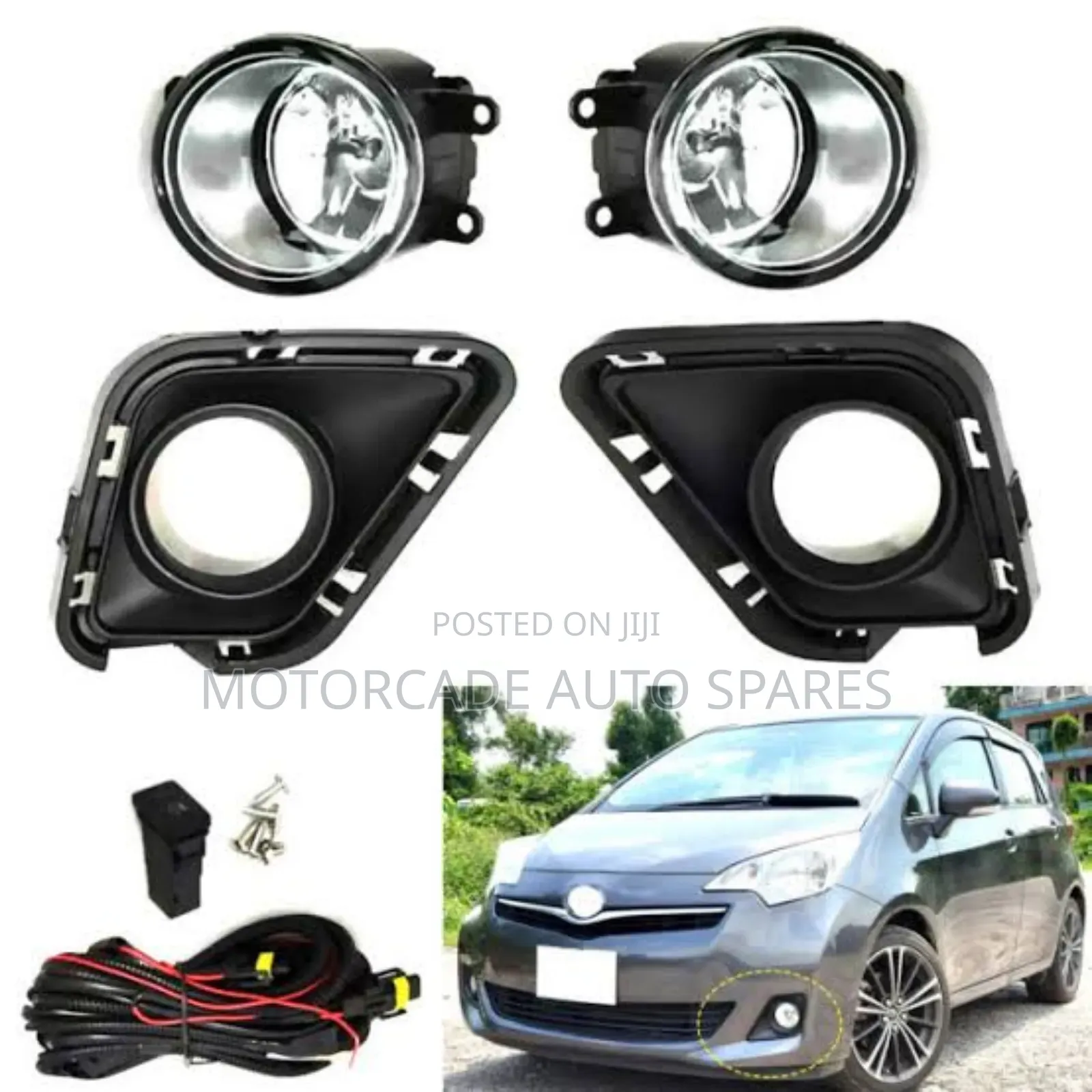 Toyota Ractis 2012 Fog Lights Set