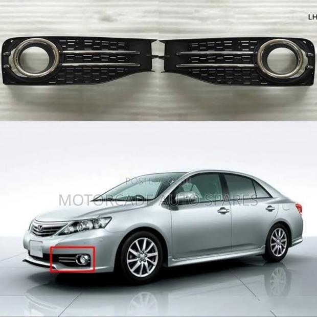 Toyota Allion Fog Lights Covers Set Bumper