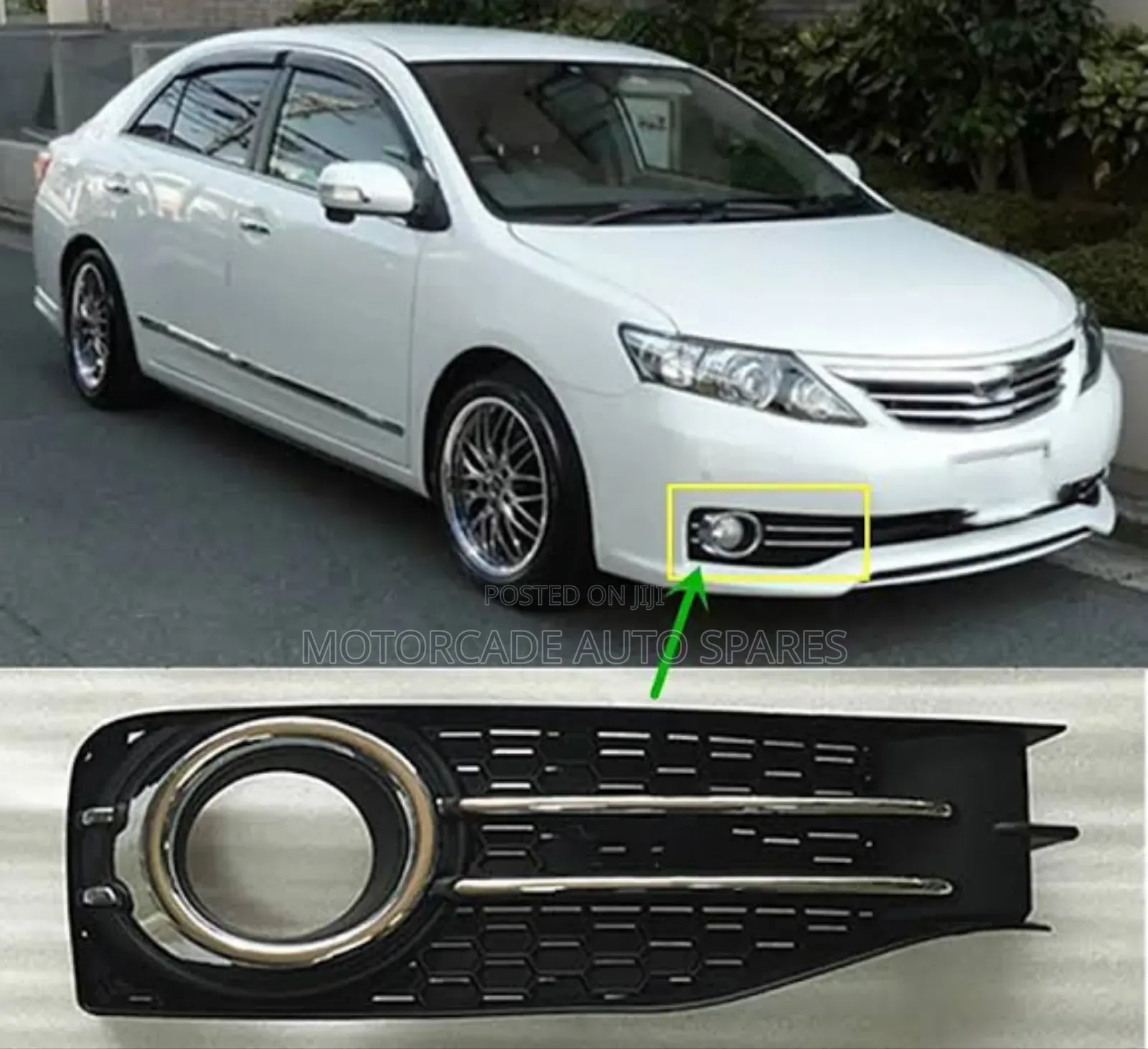 Toyota Allion 2010-2015 Fog Light Cover