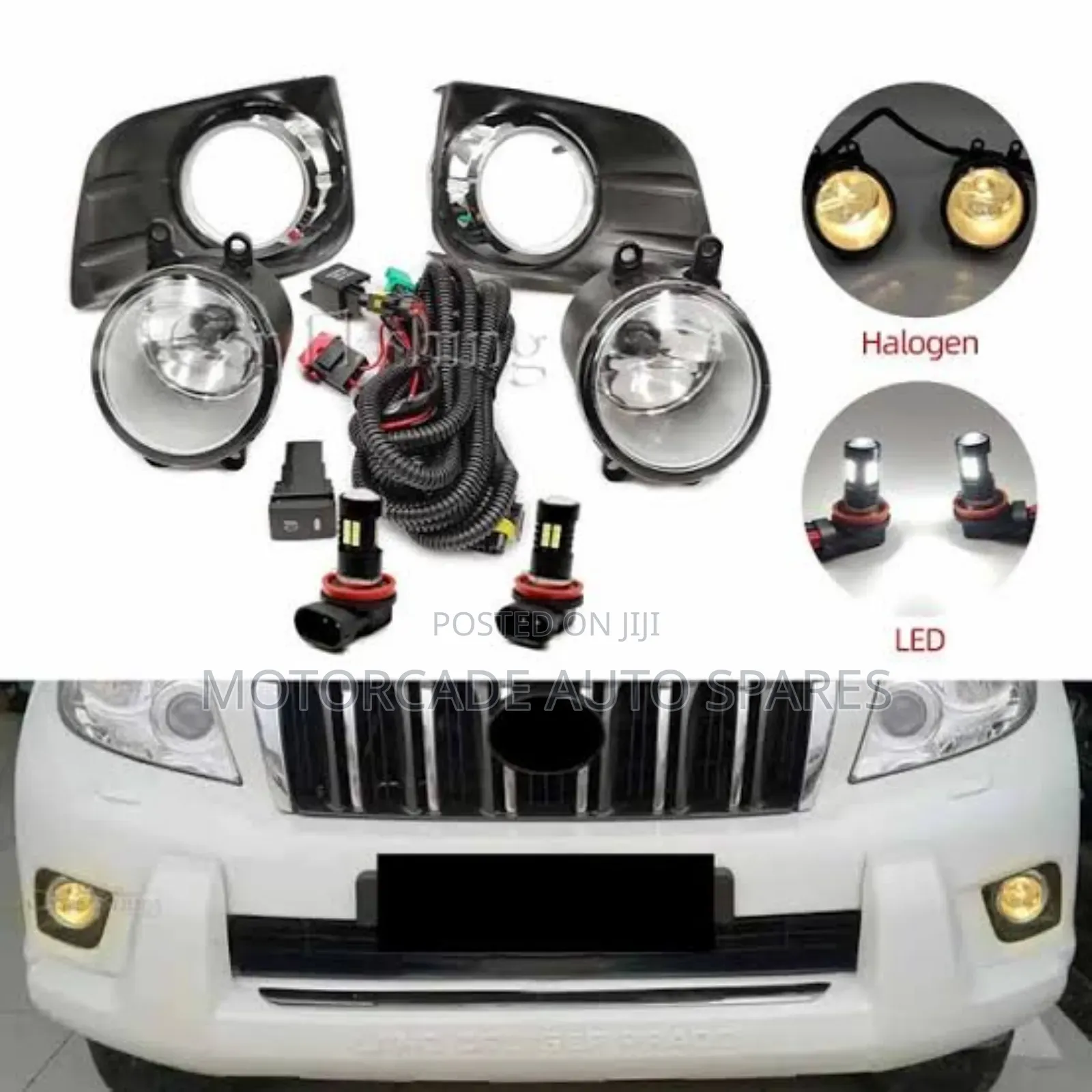 Toyota Landcruiser Prado Fj 150 2012-2014 Fog Lights Kit