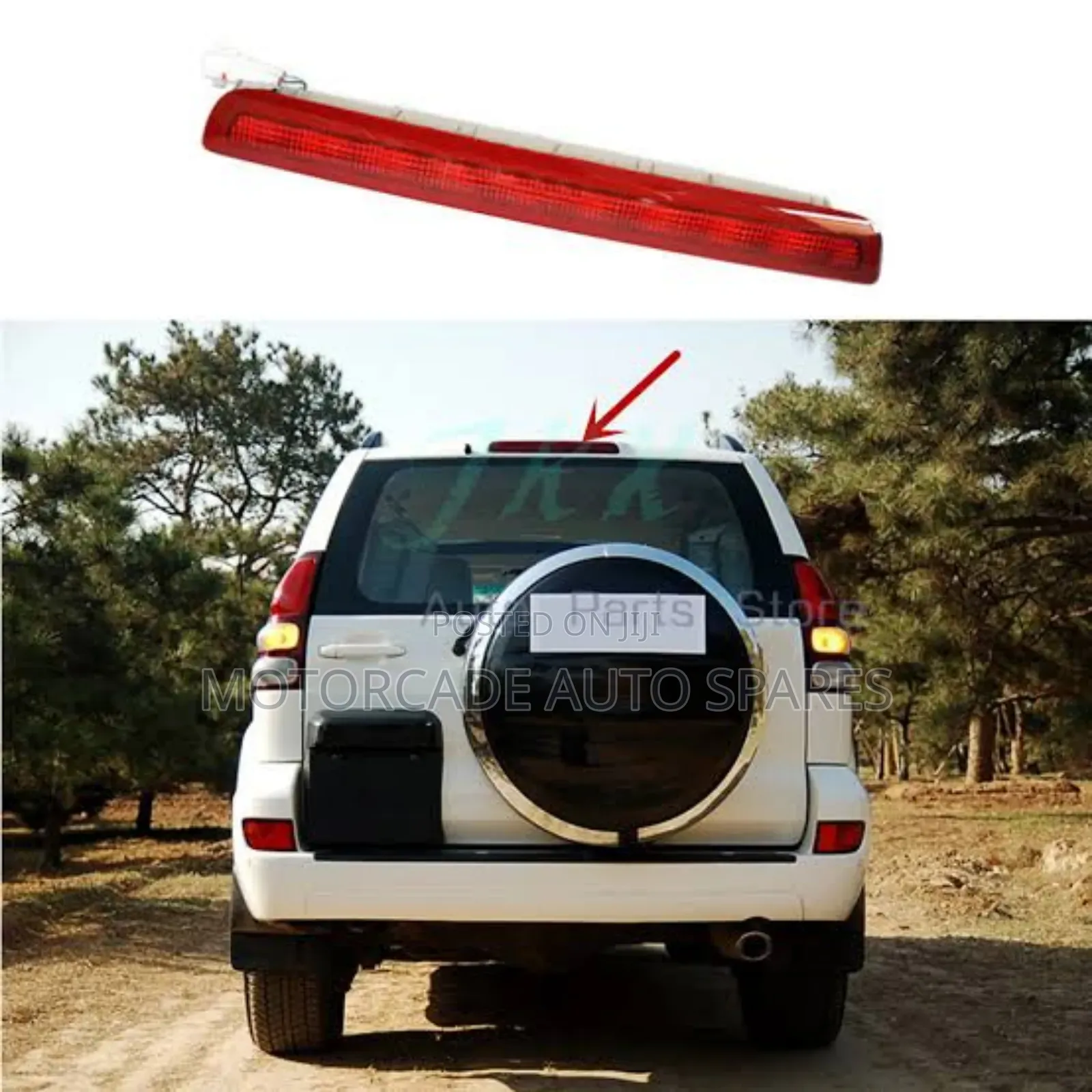 Toyota Landcruiser Prado J120 Boot Light