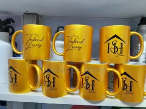 Branded Golden Mugs