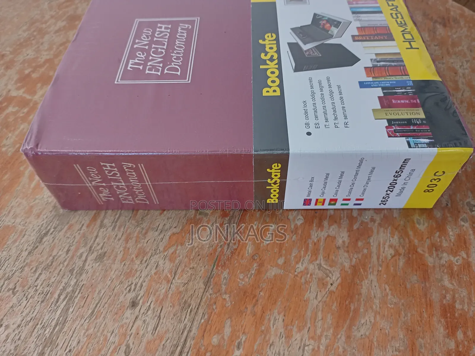 Disguise Dictionary Secret Book Safe
