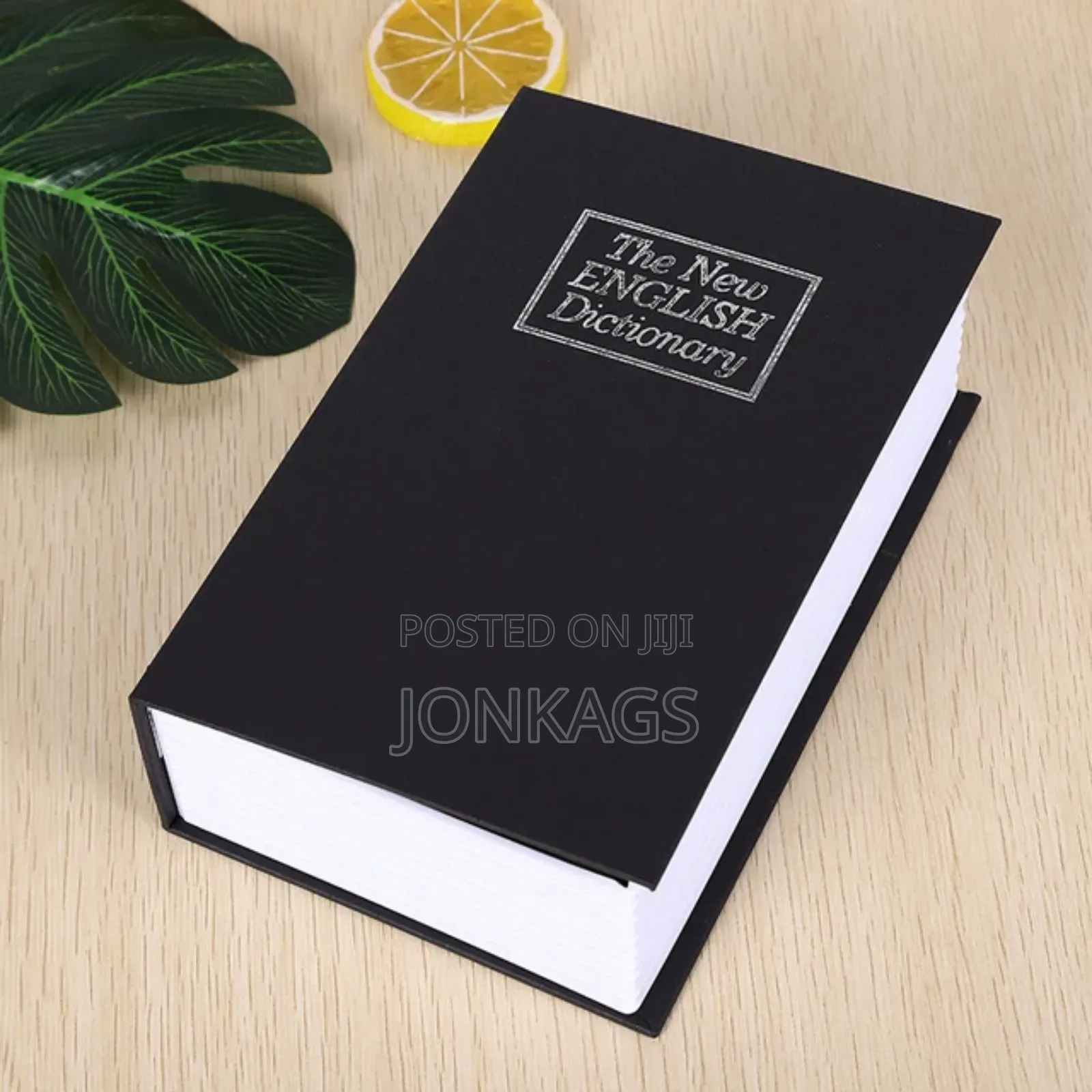 Black Dictionary Secret Book Safe