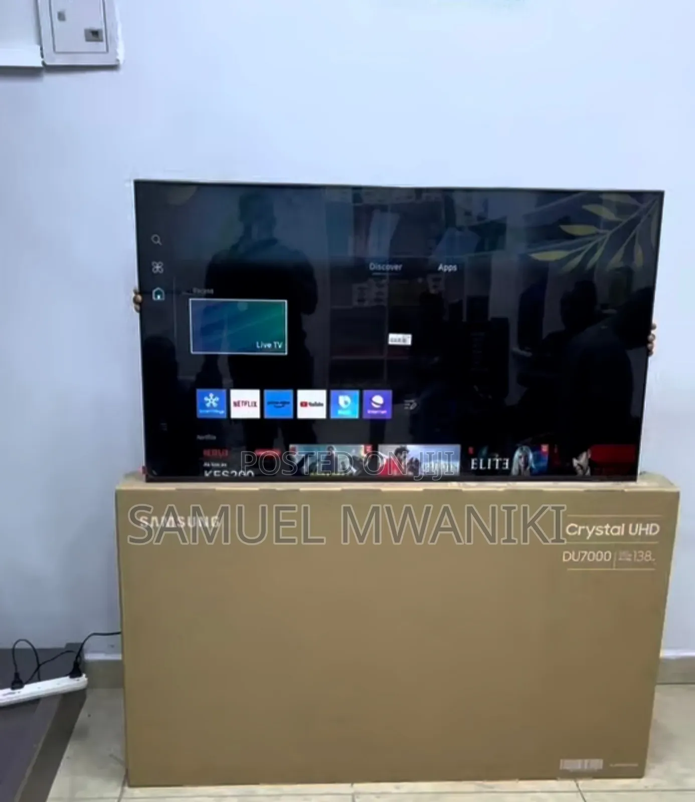 Samsung 55" Du7000 Crystal Uhd Smart Tv Latest Model
