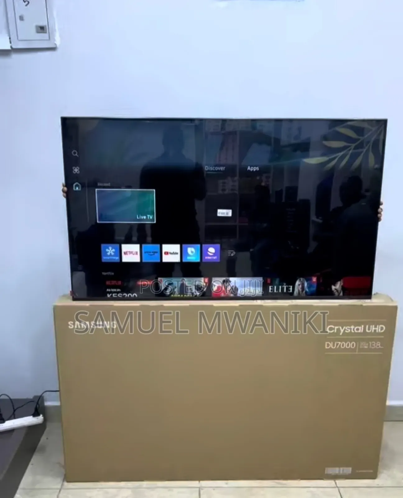 Samsung 55" Du7000 Crystal Uhd Smart Tv Latest Model
