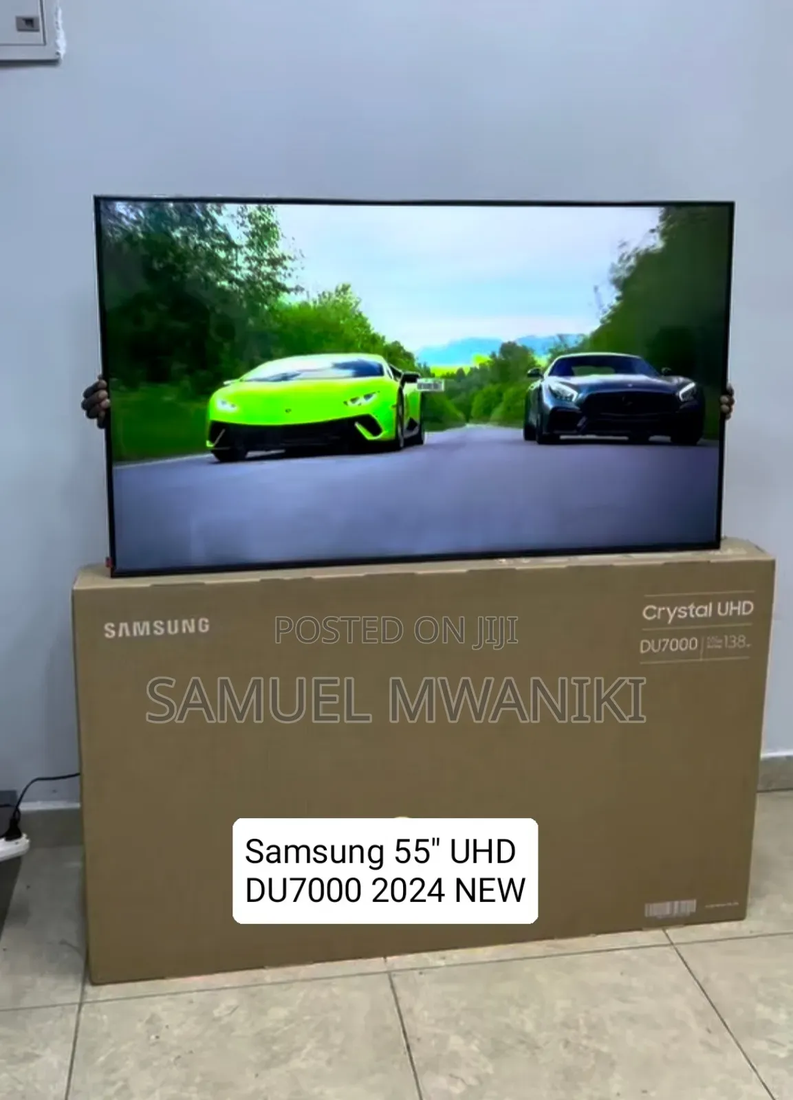Samsung 55" Du7000 Crystal Uhd Smart Tv Latest Model